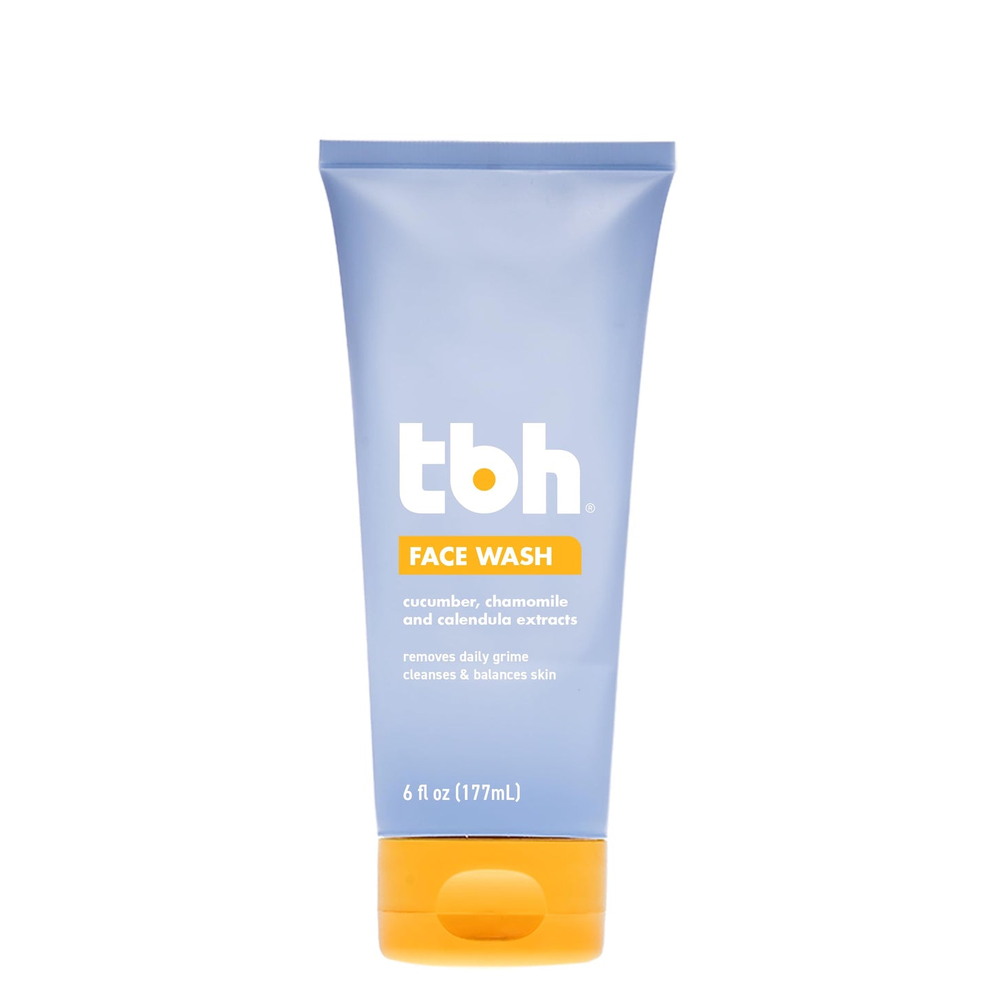 TBH Kids Gentle Gel Face Wash – Hydrating Facial Cleanser for Tweens & Teens, Sensitive, Dry & Oily Skin – Chamomile & Calendula – Clean, Non-Toxic, Sulfate & Paraben-Free – 6 oz