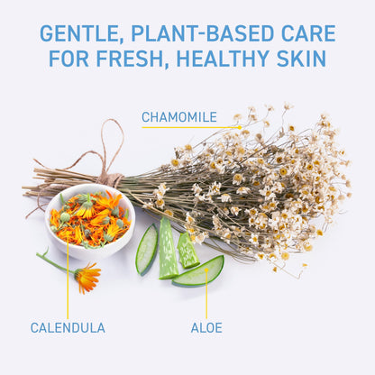 TBH Kids Gentle Facial Wipes – Daily Cleansing & Hydrating Face Wipes for Preteens & Teens, Sensitive & Acne-Prone Skin – Chamomile & Calendula – Clean Beauty, Dermatologist Tested, Sulfate & Paraben-Free – 30 Ct (2 Pack)