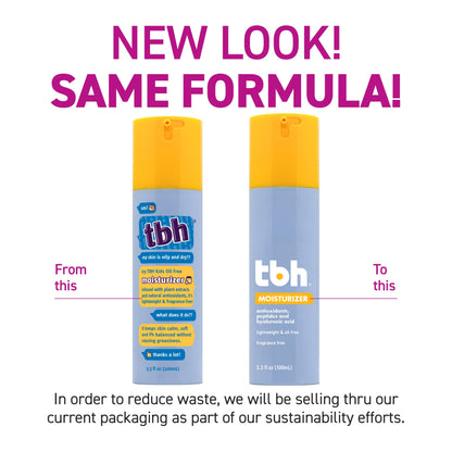 TBH Kids & Teen Skincare Set – Gentle Face Wash, Hydrating Face Wipes & Oil-Free Moisturizer for Tweens & Teens – Vitamin C, Hyaluronic Acid & Chamomile – Clean Beauty, Sulfate-Free, Sensitive & Acne-Prone Skin – 3-Pack